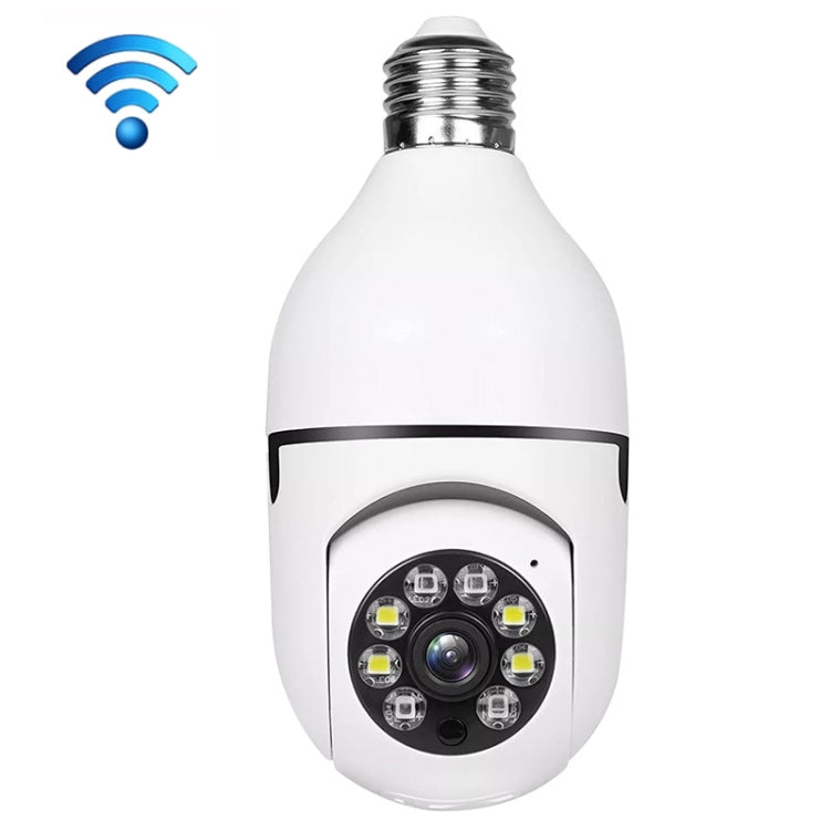 A6 2MP HD Light Bulb WiFi Camera Support Motion Detection/Two-way Audio/Night Vision/TF Card, Without Memory Card