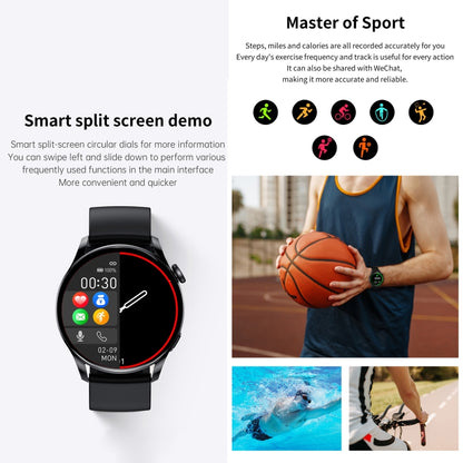 GW69 Smart Watch, Support BT Call / Heart Rate / Blood Pressure / Blood Oxygen