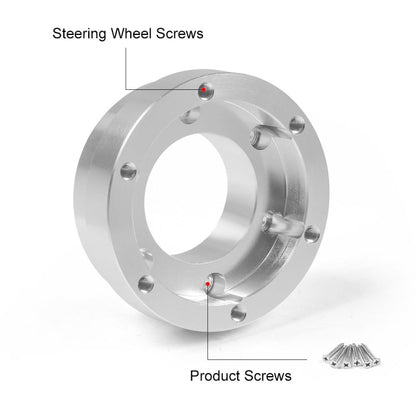 For Logitech G29 G920 G923 70mm Gaming Steering Wheel Adapter, For Logitech G29 (Black), For Logitech G29 (Silver)