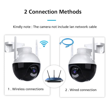 A18 4MP HD Wireless WiFi Smart Surveillance Camera, Specification:AU Plug, EU Plug, US Plug, UK Plug, AU Plug