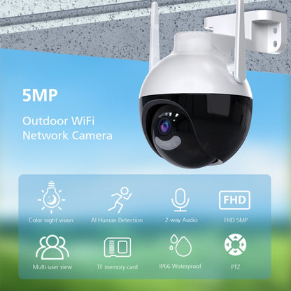 A18 8MP HD Wireless WiFi Smart Surveillance Camera, Specification:AU Plug, EU Plug, US Plug, UK Plug, AU Plug