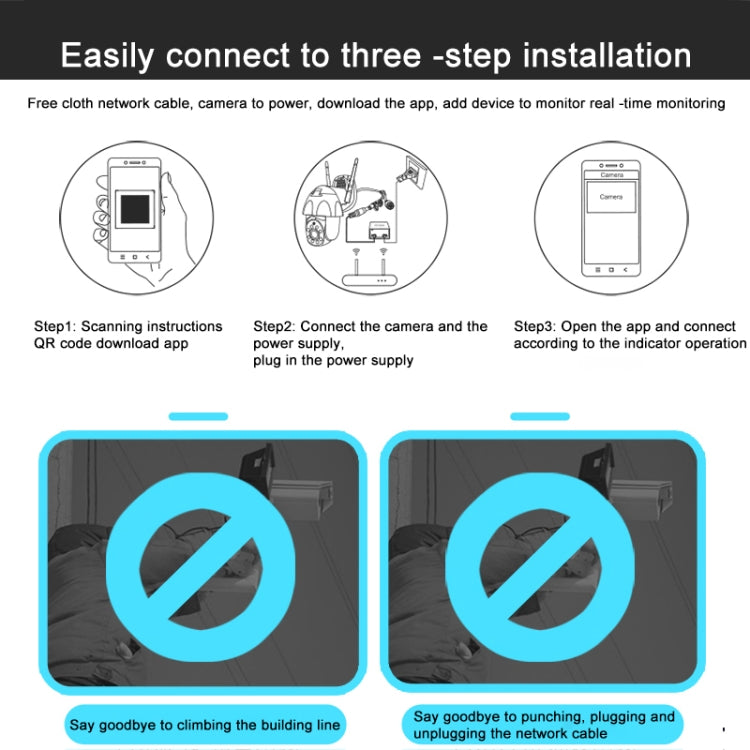 QX67 3MP Humanoid Recognition AI Alarm WiFi Dome IP Camera, US Plug, US Plug, EU Plug, UK Plug, AU Plug