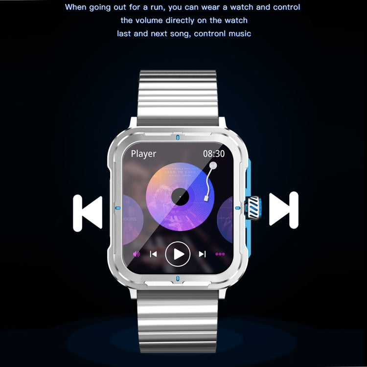 D09 1.9 inch TFT Square Screen Smart Watch Supports Blood Pressure Monitoring
