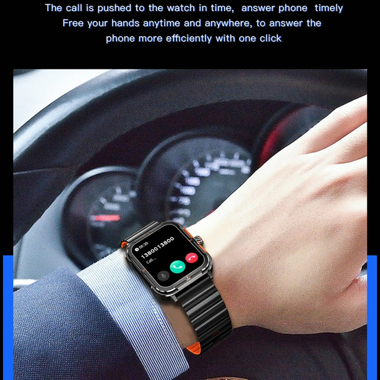 D09 1.9 inch TFT Square Screen Smart Watch Supports Blood Pressure Monitoring