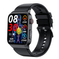 E500 1.83 inch HD Square Screen TPU Watch Strap Smart Watch Supports ECG Monitoring / Non-invasive Blood Sugar, TPU Strap(Black), TPU Strap(Red), TPU Strap(Blue)