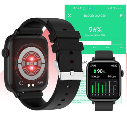 T49 1.9 inch HD Square Screen Smart Watch Supports Heart Rate Monitoring/Bluetooth Calling