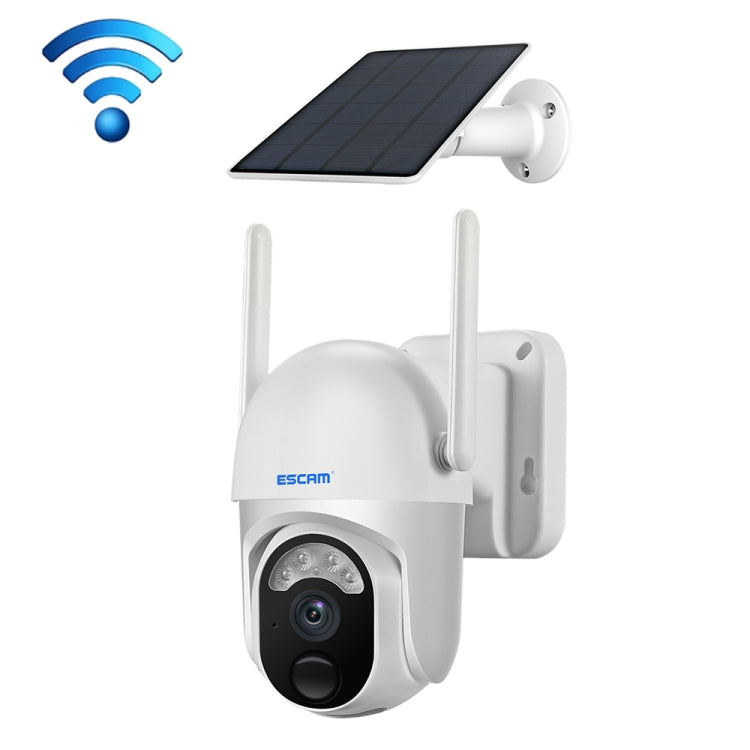 ESCAM QF103 3MP Cloud Storage PT WIFI PIR Alarm IP Camera with Solar Panel Battery Support Full Color Night Vision & Two Way Audio, QF103