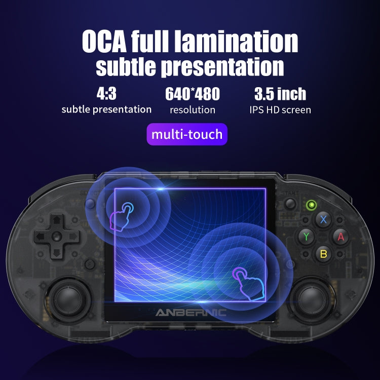 ANBERNIC RG353P Handheld Game Console 3.5 inch Screen Android Linux System, 16G, 16G+64G, 16G+128G, 16G+256G