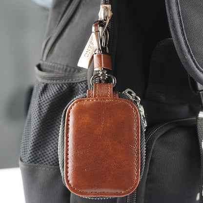 Universal Bluetooth Earphone Leather Storage Bag, For Apple AirPods