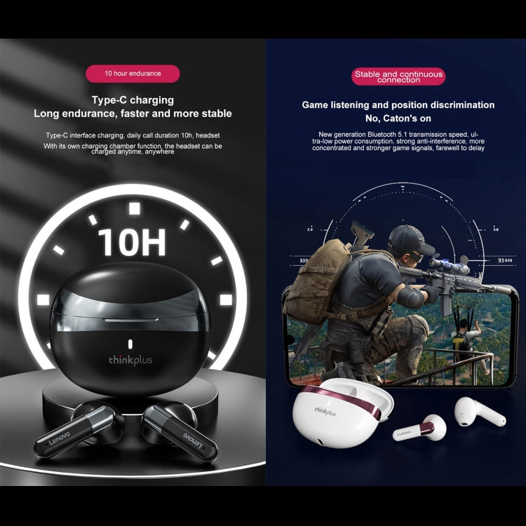 Lenovo LP11 TWS HiFi Sound Wireless Bluetooth Earphone with HD Mic