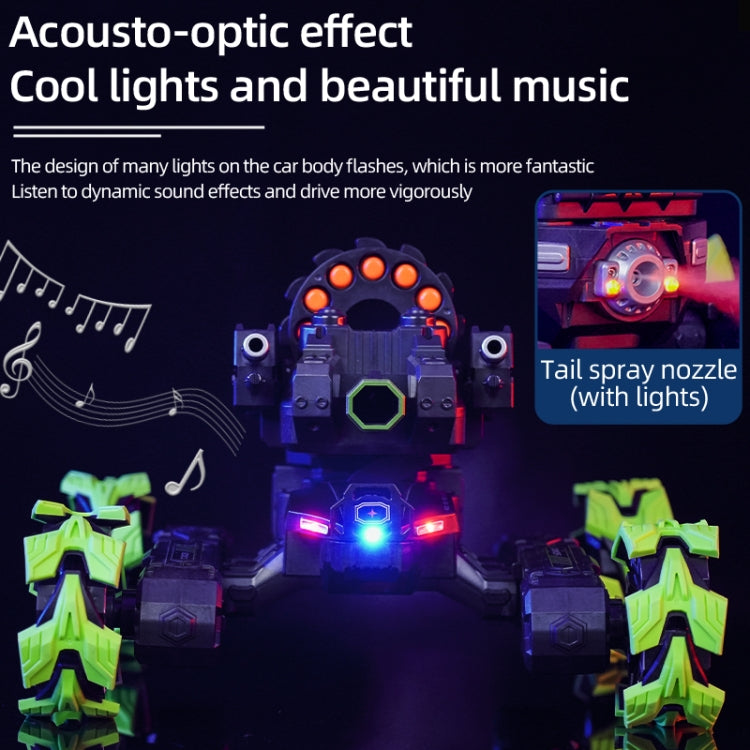 DM-518 Four-wheel Battle Blooming Tire Spray Remote Control Car, Single Control Soft Bomb, Single Control Water Bomb, Dual Control Soft Bomb, Dual Control Water Bomb