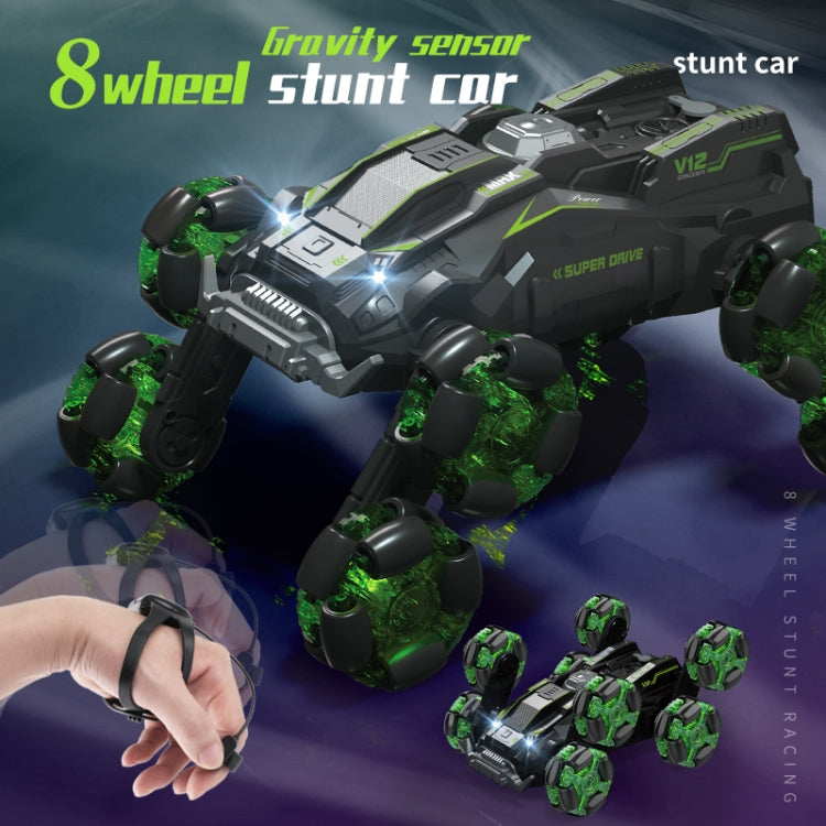 DM-558 Eight Wheel Stunt Drift Spray Remote Control Car, Single Control, Dual Control