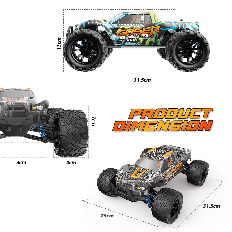9000E 1:14 Full Scale Remote Control 4WD High Speed Car, 9000E(Graffiti Black), 9000E(Graffiti Blue)