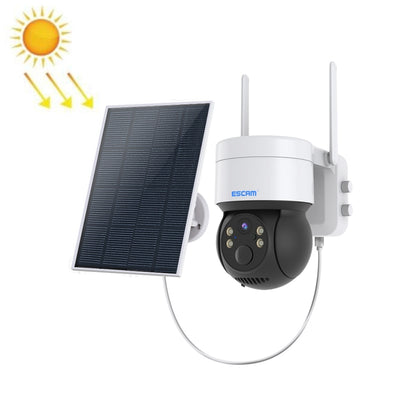 ESCAM QF170 2MP WiFi Full Color Night Vision Two-way Audio Solar Camera, QF170