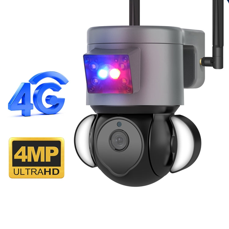 4MP 4G Smart Security Floodlight Camera Support Two-way Audio / Night Vision, ST-429-4M-TY-4G