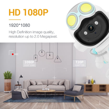 ESCAM PT211 Motion Detection & Tracking 2MP Sound Alarm Cloud Storage Two-way Audio Night Vision WiFi Camera, EU Plug, US Plug, UK Plug, AU Plug