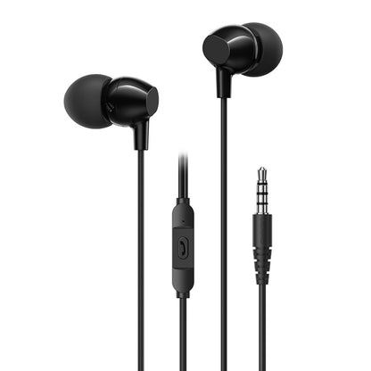 USAMS US-SJ594 EP-47 3.5mm In-Ear Wired Earphone, Length: 1.2m, EP-47 (Black), EP-47 (White)