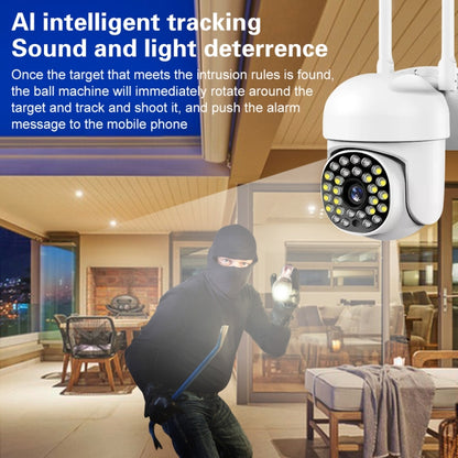 A13 1080P 28 Lights Smart PTZ Camera Supports Two-way Voice Intercom, PTZ