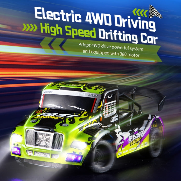 JJR/C Q131 Full Scale 4WD Flat Running Drift Remote Control Car, Q131 / Green, Q131 / Orange