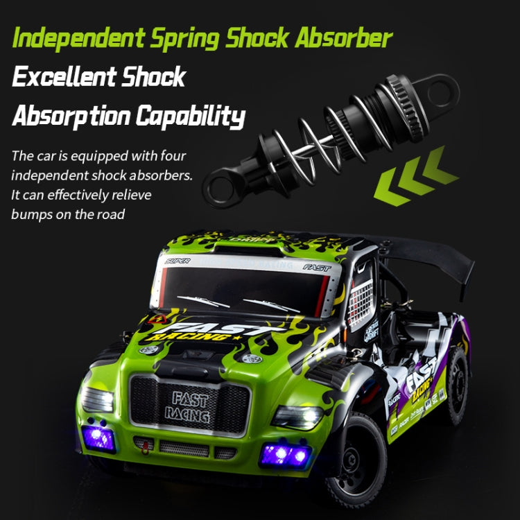 JJR/C Q131 Full Scale 4WD Flat Running Drift Remote Control Car, Q131 / Green, Q131 / Orange