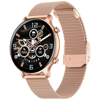 HT12 1.57 inch Steel Band IP67 Waterproof Smart Watch, Support Bluetooth Calling / Sleep Monitoring, Steel Band (Black), Steel Band (Rose Gold), Steel Band (Silver)