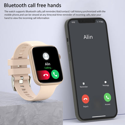 HT15 1.85 inch Silicone Band IP67 Waterproof Smart Watch, Support Bluetooth Calling / Sleep Monitoring