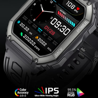 K6 1.8 inch IP67 Waterproof Smart Watch, Support Heart Rate / Sleep Monitoring