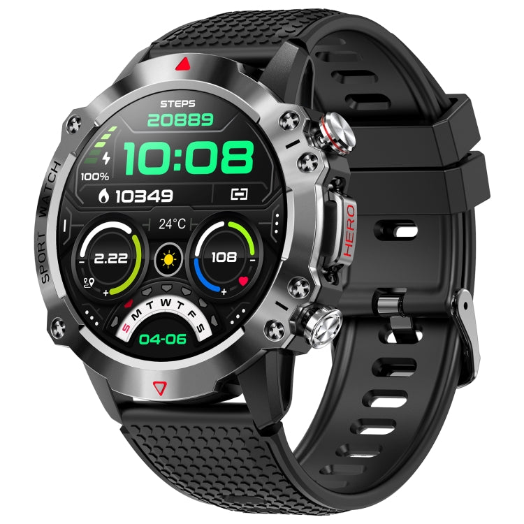 K10 1.39 inch IP67 Waterproof Smart Watch, Support Heart Rate / Sleep Monitoring