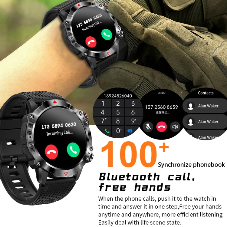 K10 1.39 inch IP67 Waterproof Smart Watch, Support Heart Rate / Sleep Monitoring