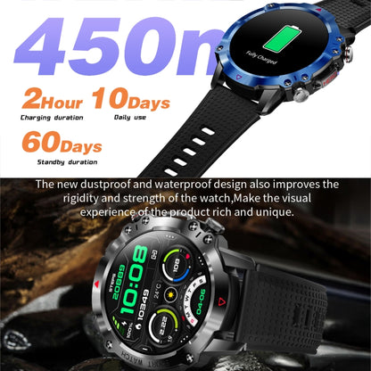 K10 1.39 inch IP67 Waterproof Smart Watch, Support Heart Rate / Sleep Monitoring