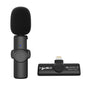 HXSJ F18 2.4G 8 Pin Noise Reduction Lavalier Wireless Microphone, 8 Pin