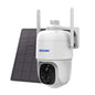 ESCAM G24 3MP WiFi Smart Night Vision Two-way Voice Intercom Solar Camera Support Full HD AI Recognition PIR Alarm, G24