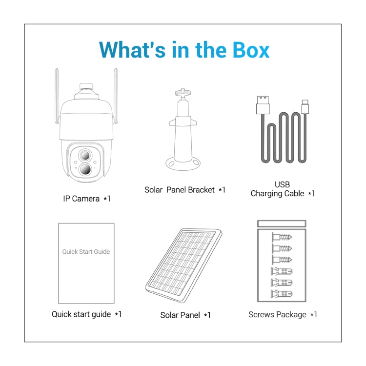 ESCAM G24 3MP WiFi Smart Night Vision Two-way Voice Intercom Solar Camera Support Full HD AI Recognition PIR Alarm, G24