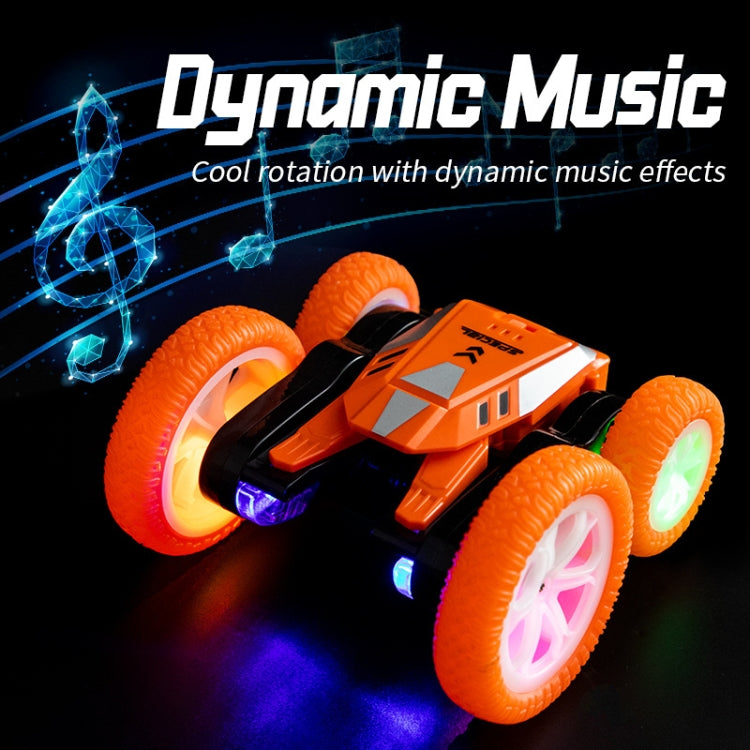 JJR/C Q136 Stunt Street Dance Four-wheel RC Flower Car with Music, JJR/C Q136(Blue), JJR/C Q136(Orange)