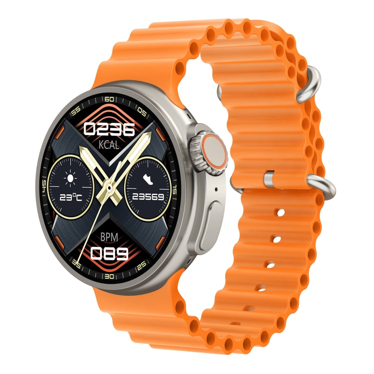 K9 Ultra Pro 1.39 inch Silicone Band IP67 Waterproof Smart Watch Support Bluetooth Call / NFC