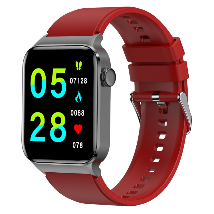 T50 1.85 inch Silicone Band IP67 Waterproof Smart Watch Supports Voice Assistant / Health Monitoring, Silicone Band (Blue), Silicone Band (Red), Silicone Band (Black)