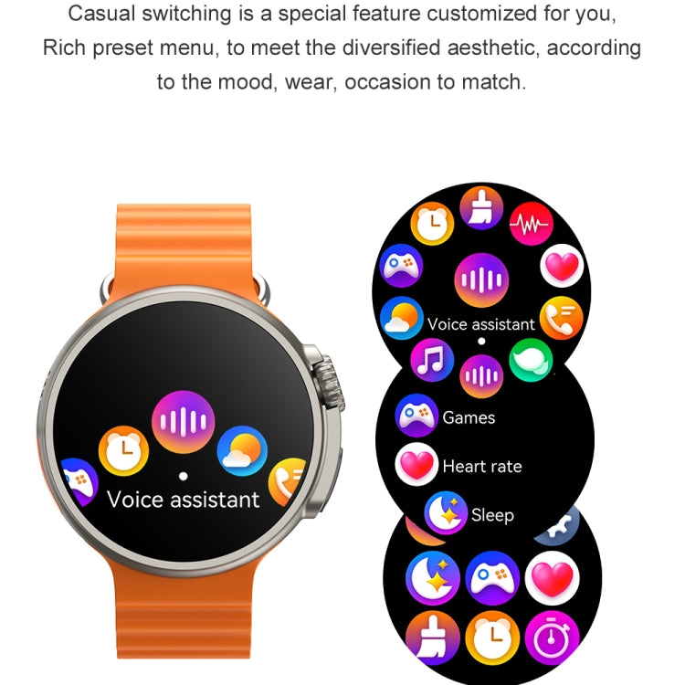 K9 1.39 inch TFT Screen Smart Watch Supports Bluetooth Calling/Health Monitoring