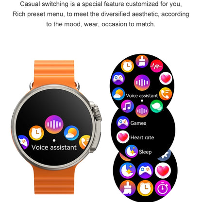 K9 1.39 inch TFT Screen Smart Watch Supports Bluetooth Calling/Health Monitoring