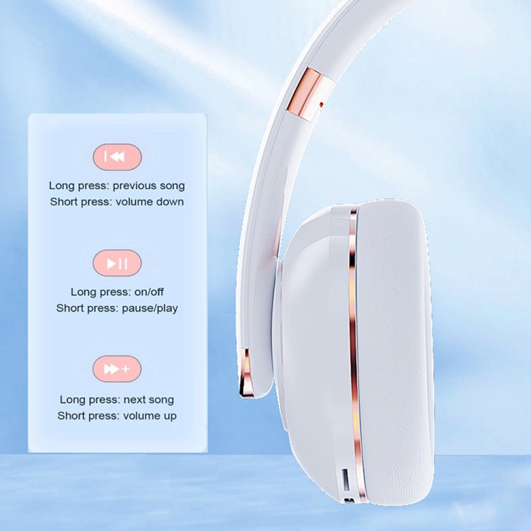 KE22 Folded Noise-cancelling Wireless Bluetooth Headphones