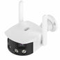 Q38 WIFI Humanoid Recognition AI Alarm 180 Degree Dual 2MP IP Camera, AU Plug, US Plug, EU Plug, UK Plug