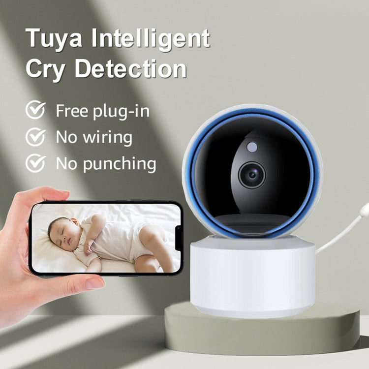 YT50 3MP Smart WIFI PTZ Camera Baby Monitor, AU Plug, US Plug, EU Plug, UK Plug