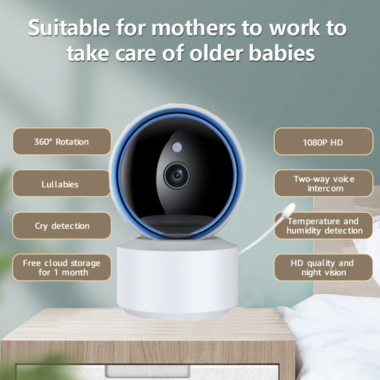 YT50 3MP Smart WIFI PTZ Camera Baby Monitor, AU Plug, US Plug, EU Plug, UK Plug