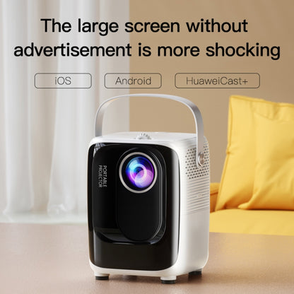 A007 Portable 1280 x 720 HD 113 ANSI Smart LED Projector, AU Plug, EU Plug, UK Plug, US Plug