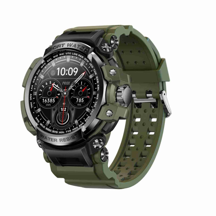 LC16 1.32 inch IP68 Waterproof Sports Outdoor Sport Smart Watch, Support Bluetooth Calling / Heart Rate Monitoring