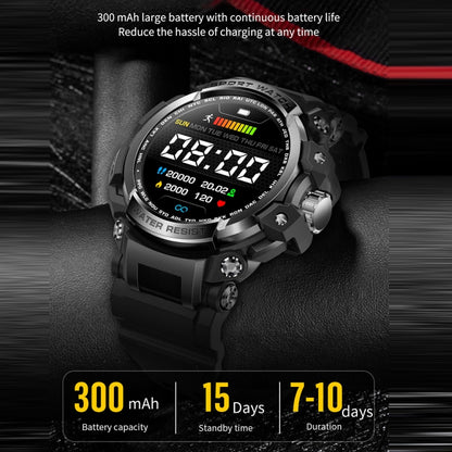 LC16 1.32 inch IP68 Waterproof Sports Outdoor Sport Smart Watch, Support Bluetooth Calling / Heart Rate Monitoring