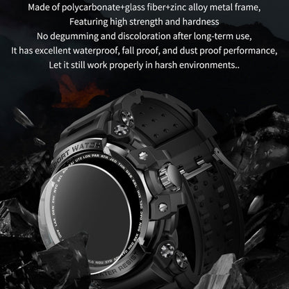 LC16 1.32 inch IP68 Waterproof Sports Outdoor Sport Smart Watch, Support Bluetooth Calling / Heart Rate Monitoring