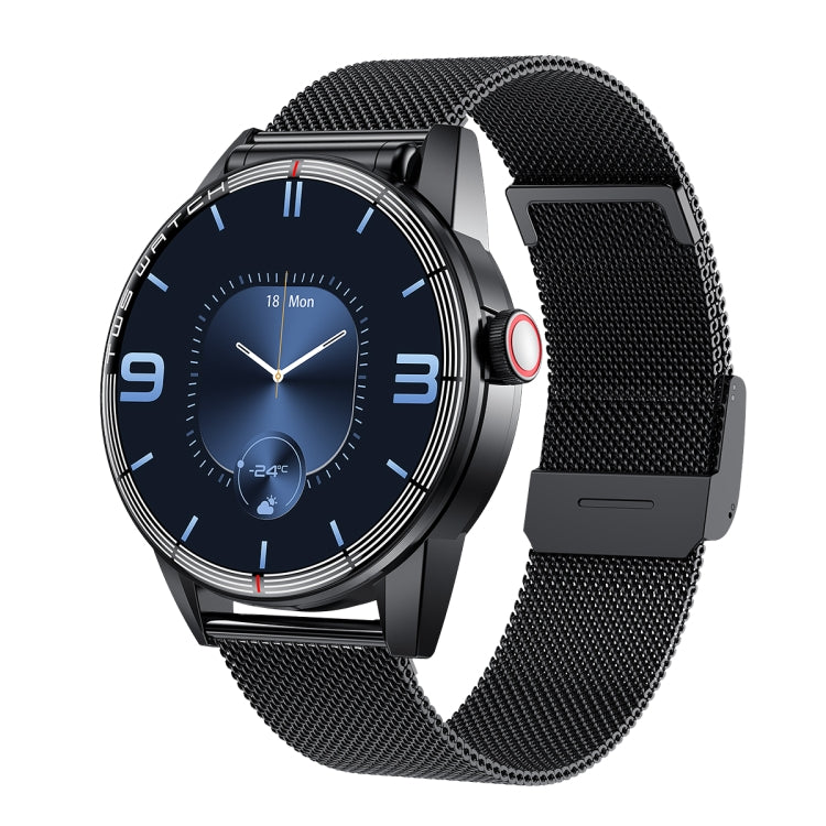 R6 1.32 inch Round Screen 2 in 1 Bluetooth Earphone Smart Watch, Support Bluetooth Call / Health Monitoring