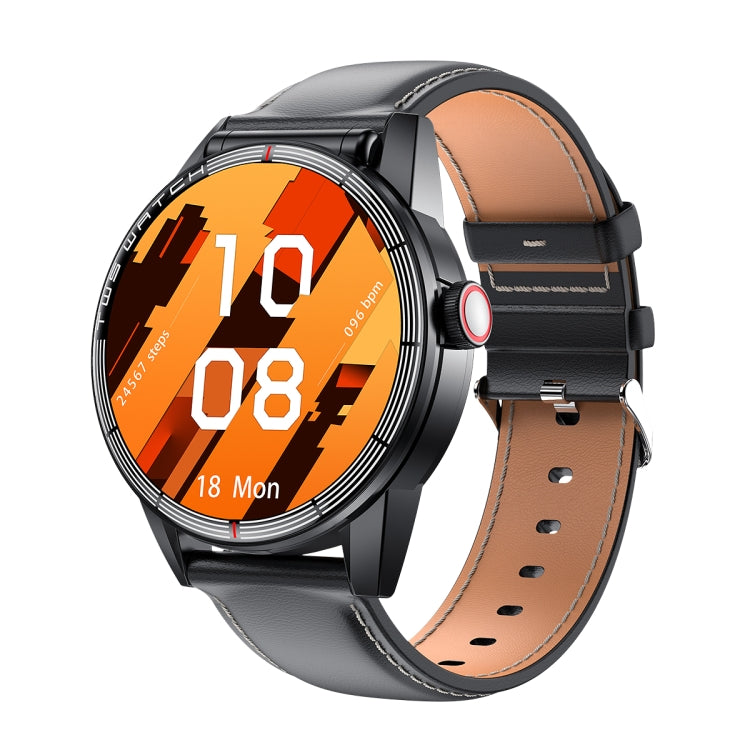 R6 1.32 inch Round Screen 2 in 1 Bluetooth Earphone Smart Watch, Support Bluetooth Call / Health Monitoring