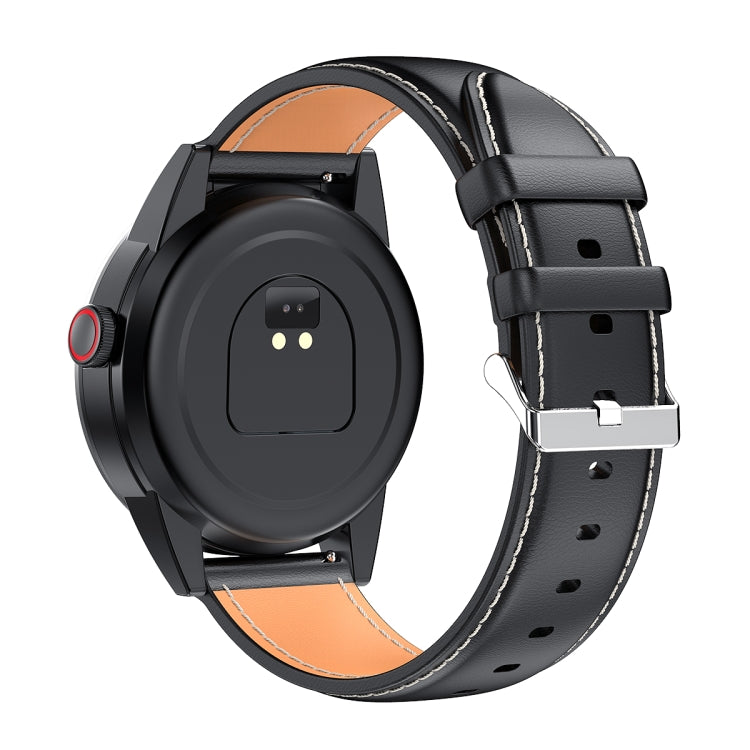 R6 1.32 inch Round Screen 2 in 1 Bluetooth Earphone Smart Watch, Support Bluetooth Call / Health Monitoring