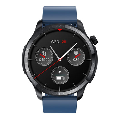 T52 1.39 inch IP67 Waterproof Silicone Band Smart Watch Supports Bluetooth Call / Blood Oxygen / Body Temperature Monitoring, Silicone Band (Blue), Silicone Band (Black), Leather Band (Red)